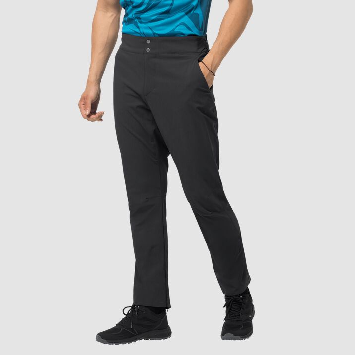 Jack Wolfskin Mens Gradient Pants Black 124896EAG